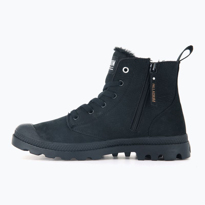 Pánska obuv Palladium Pampa HI ZIP WL black 10