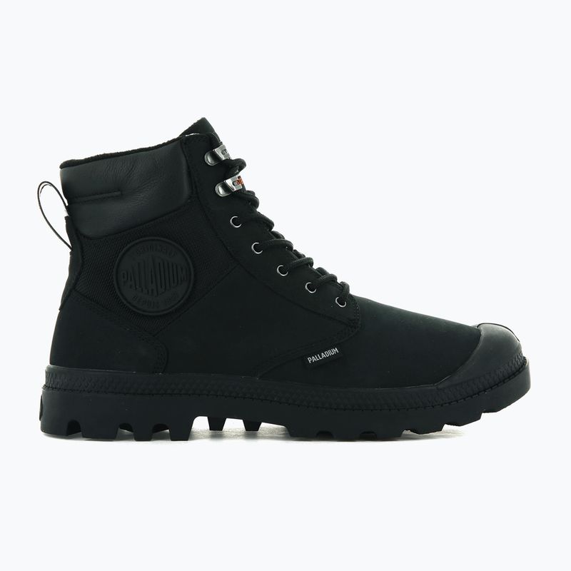 Topánky Palladium Pampa SHIeld WP+ LUX black/black 8