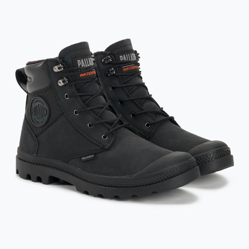 Topánky Palladium Pampa SHIeld WP+ LUX black/black 4
