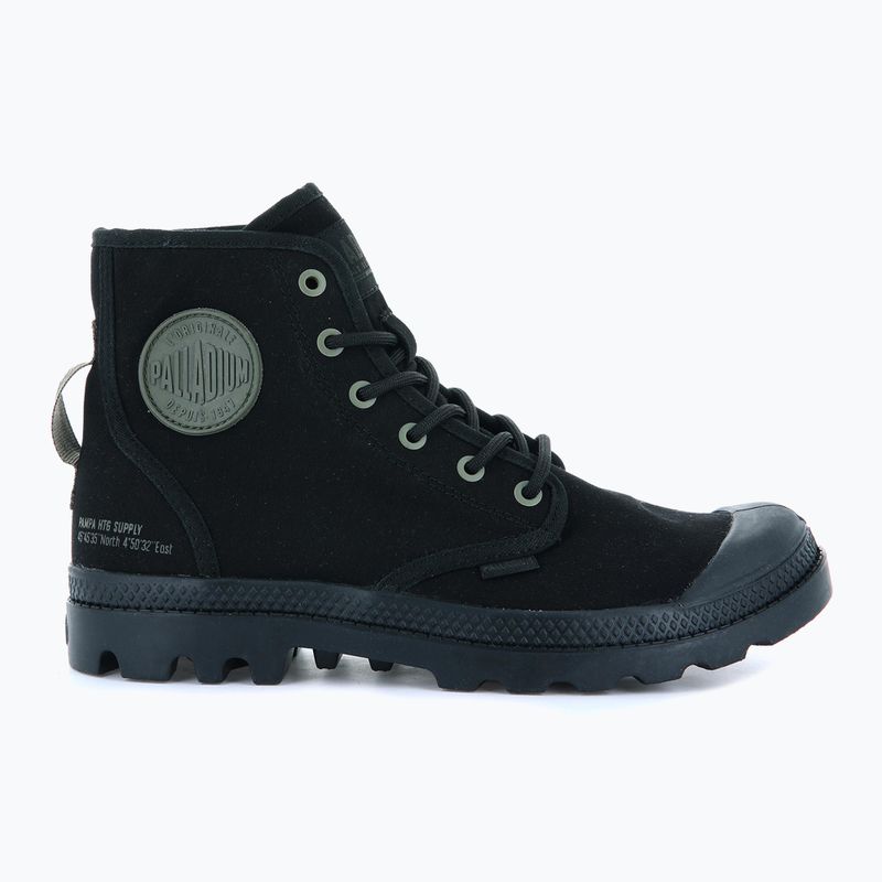 Topánky Palladium Pampa HI HTG Supply black/black 8