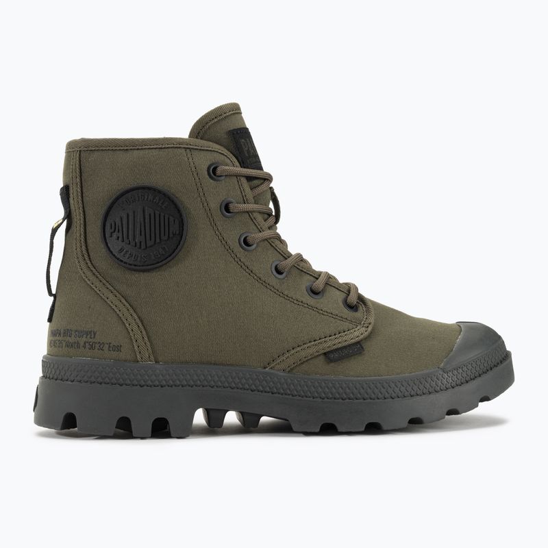 Topánky Palladium Pampa HI HTG Supply olive night 2