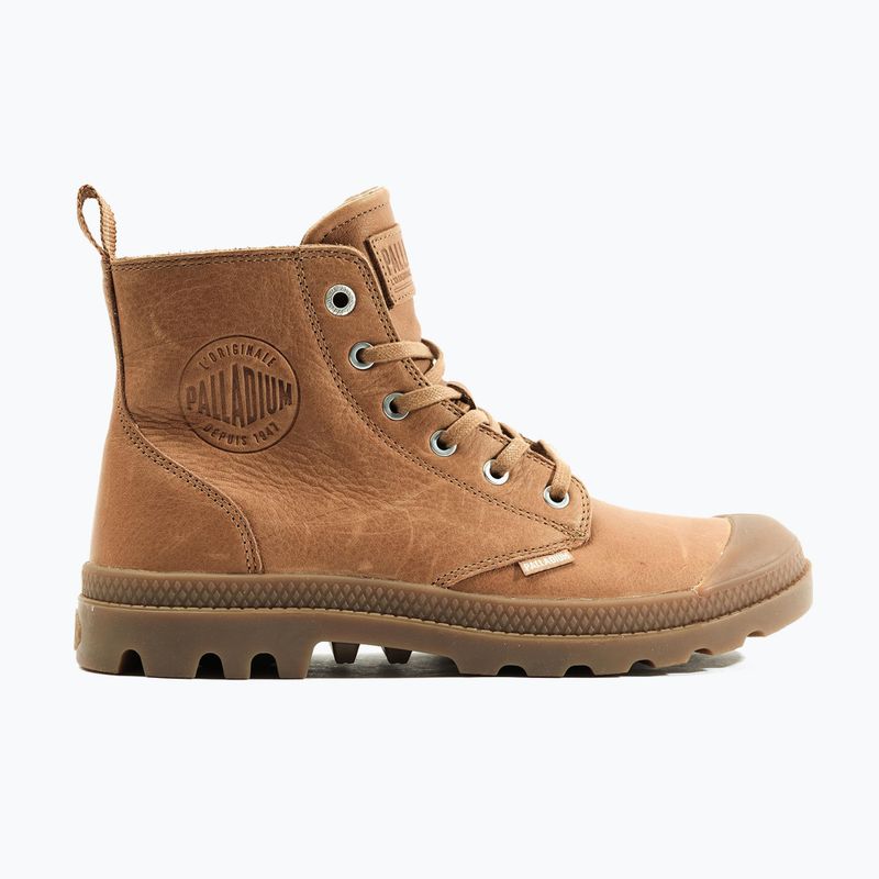 Topánky Palladium Pampa ZIP LTH ESS dear brown 8