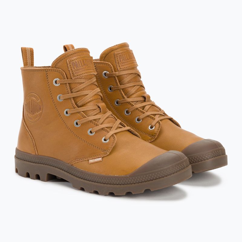 Topánky Palladium Pampa ZIP LTH ESS dear brown 4