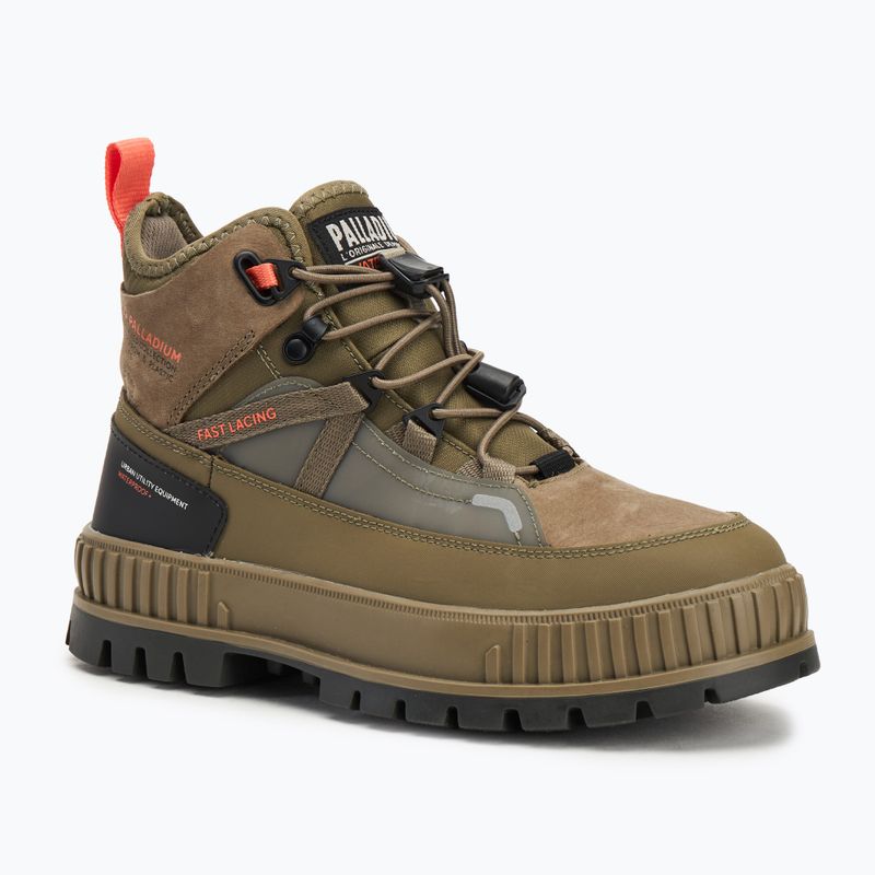 Topánky Palladium Pallashock TravelWp+ tmavozelené
