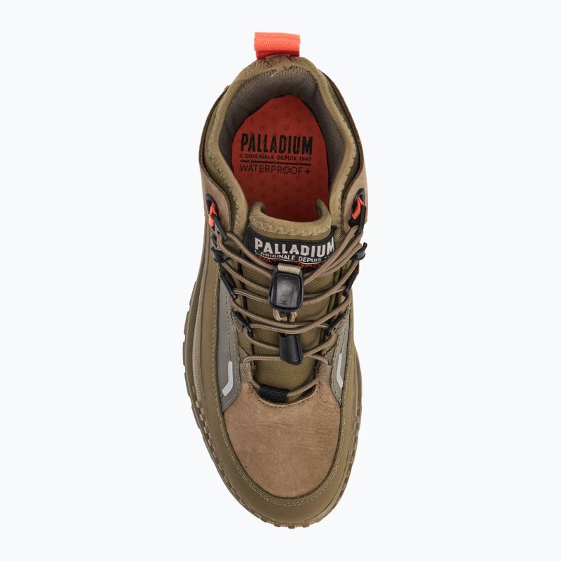 Topánky Palladium Pallashock TravelWp+ tmavozelené 5