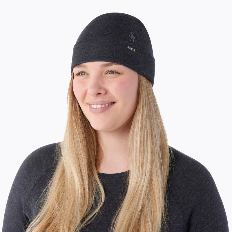 Čiapka Smartwool Merino charcoal 2