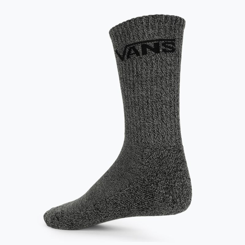 Pánske ponožky Vans Classic Crew black heather 2