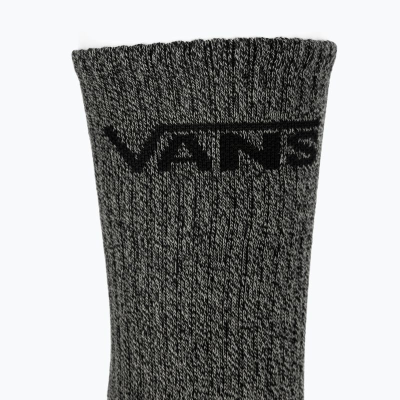 Pánske ponožky Vans Classic Crew black heather 3