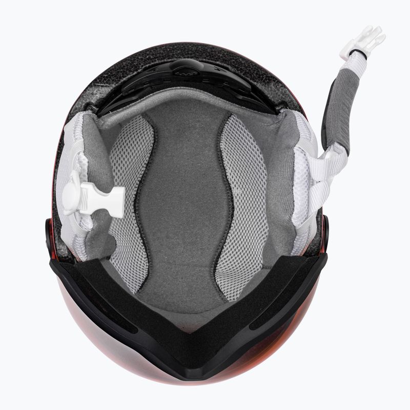 Detská lyžiarska prilba Salomon Grom Visor S2 ružová L399162 5
