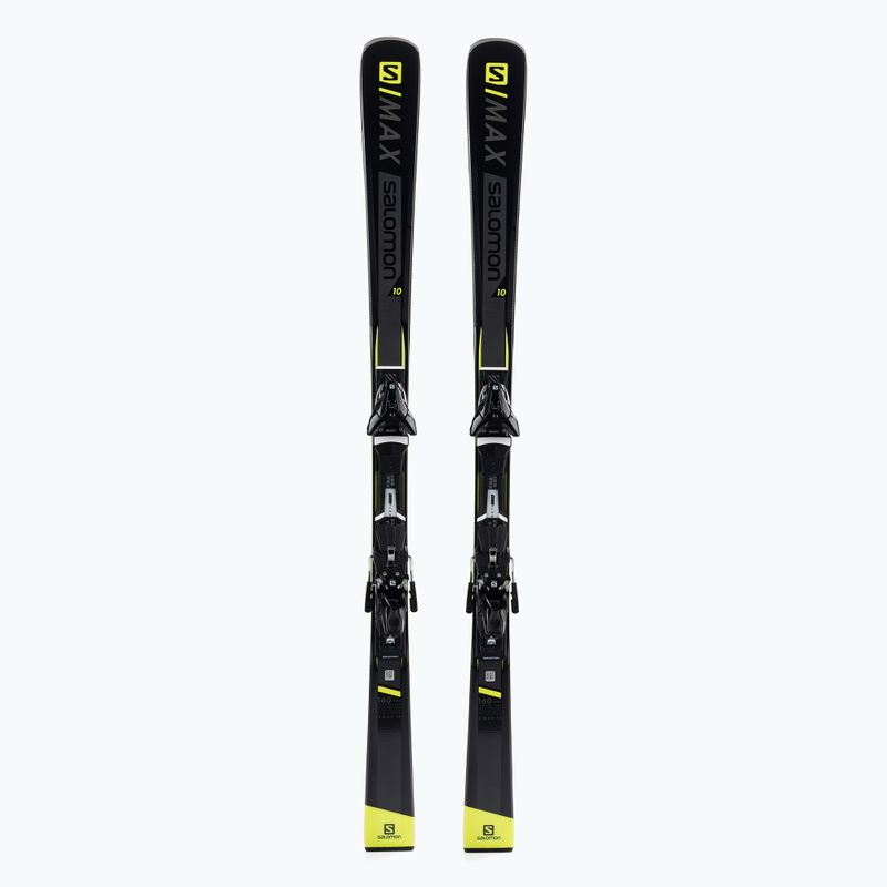Zjazdové lyže Salomon S/MAX 1 + E Z12 GW black L4523516