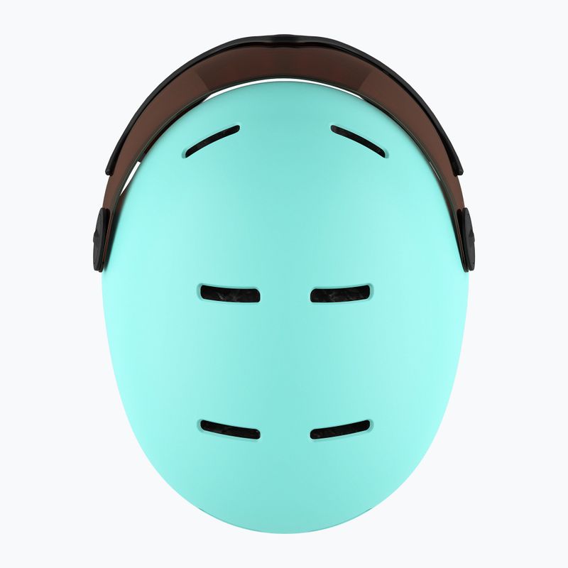 Detská lyžiarska prilba Salomon Grom Visor S2 modrá L4837 11