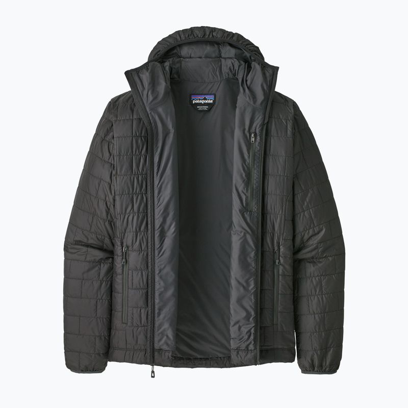 Pánska zateplená bunda Patagonia Nano Puff Hoody forge grey 9
