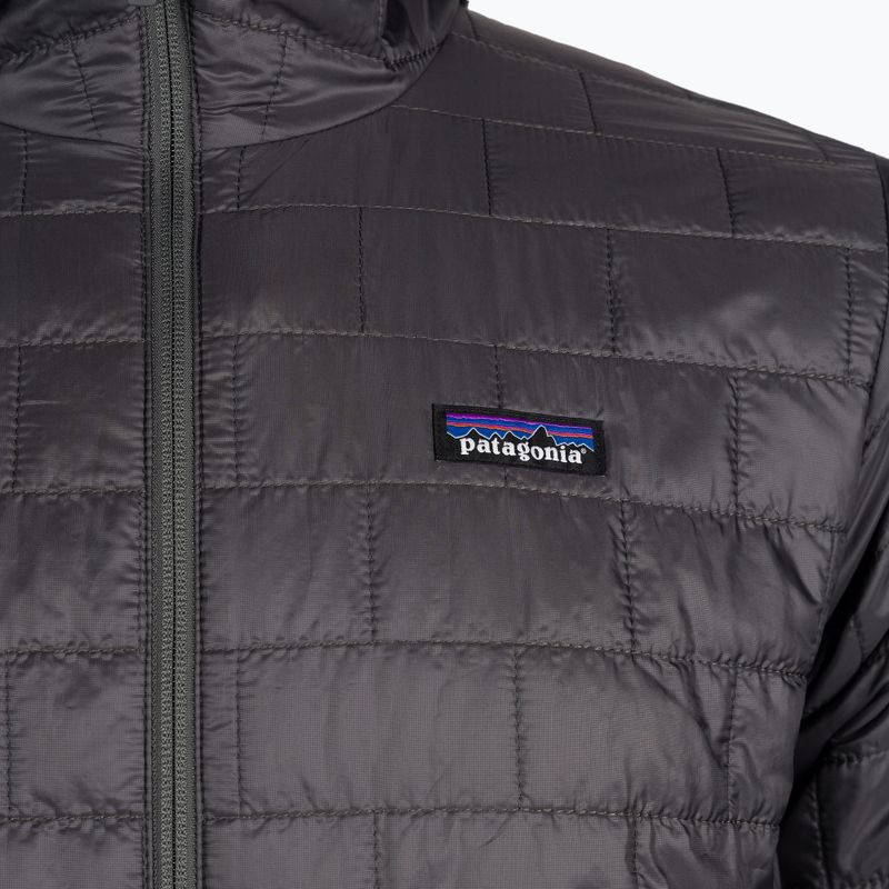 Pánska zateplená bunda Patagonia Nano Puff Hoody forge grey 6
