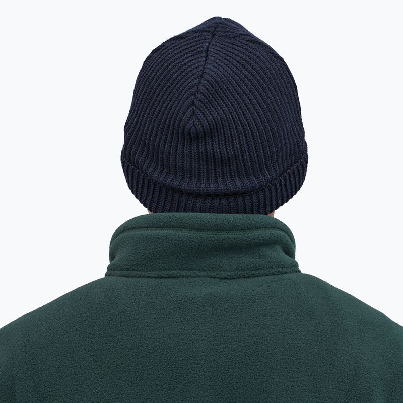 Patagonia Fishermans Rolled Beanie zimná čiapka navy blue 5