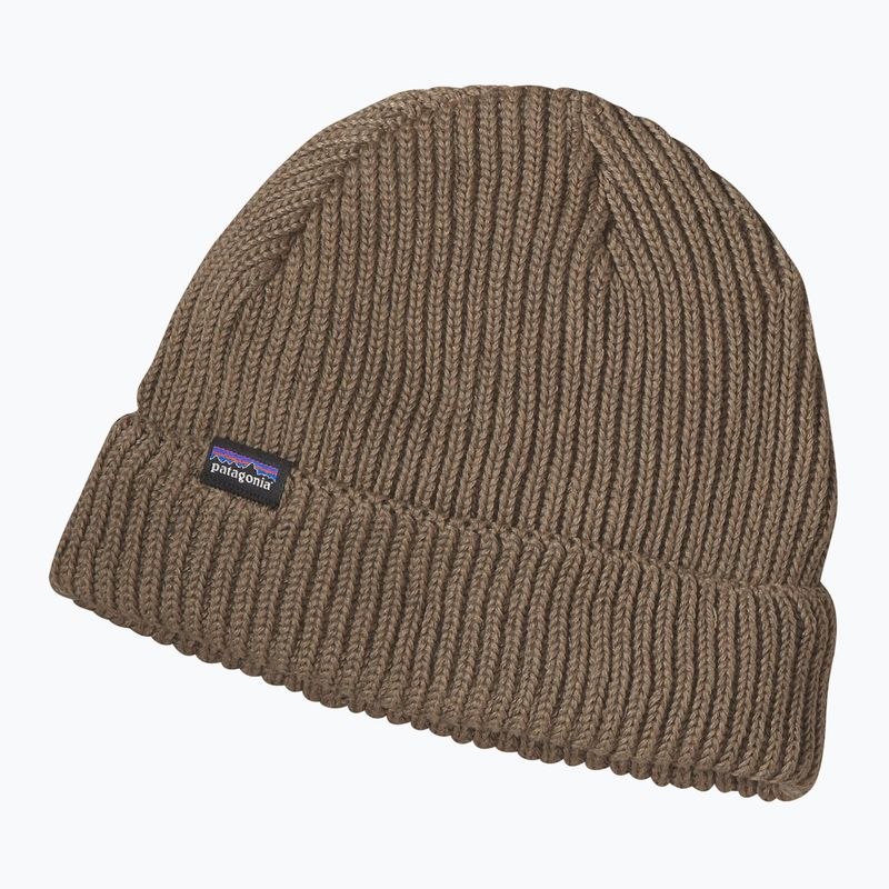 Zimná čiapka Patagonia Fishermans Rolled Beanie ash tan