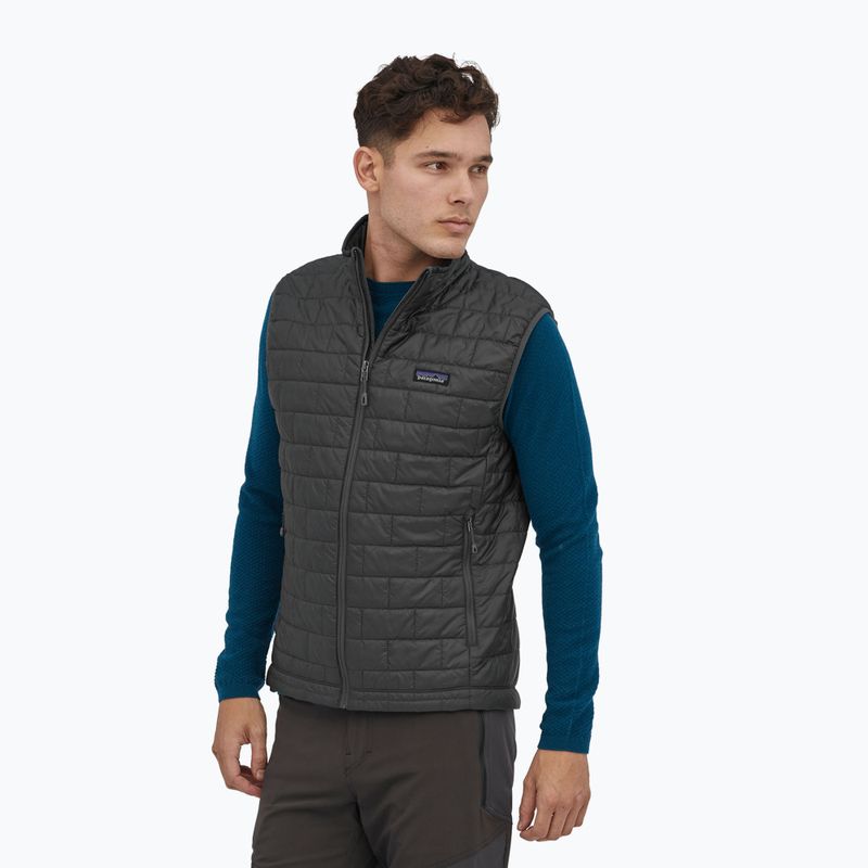 Pánska vesta Patagonia Nano Puff forge grey