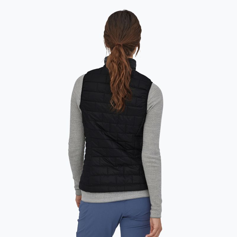 Patagonia dámske tričko bez rukávov Nano Puff black 2