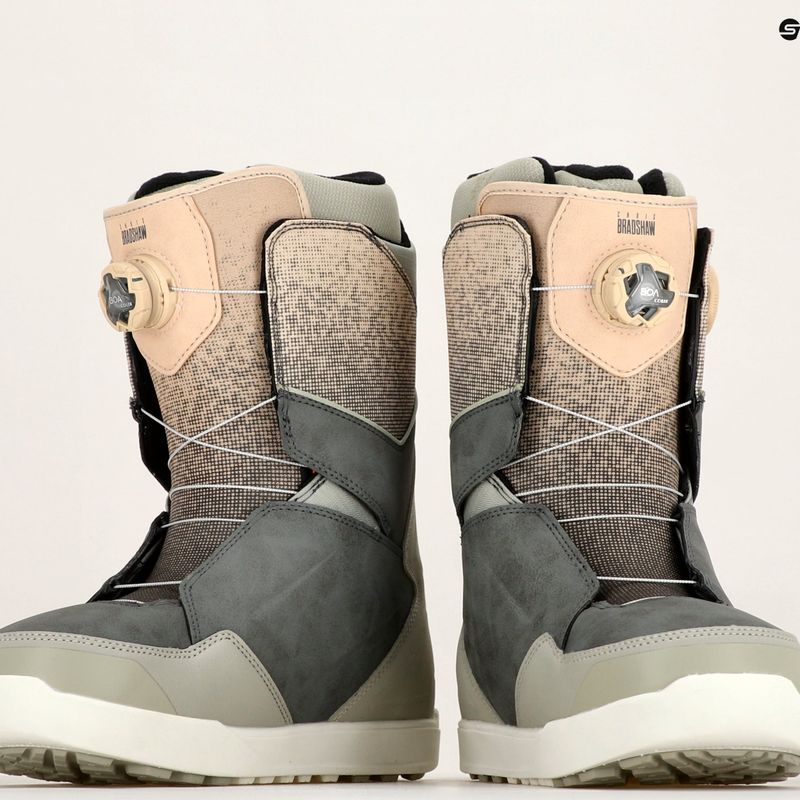 Pánske topánky na snowboard ThirtyTwo Lashed Double Boa Bradshaw '23 grey/tan 7