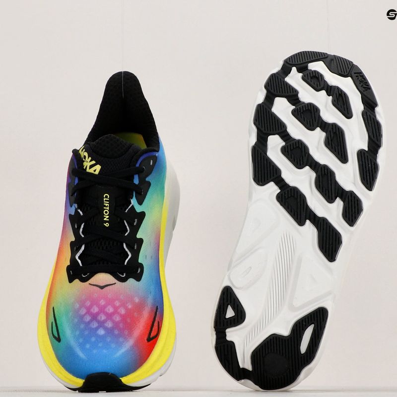 Pánska bežecká obuv HOKA Clifton 9 black/multi 11