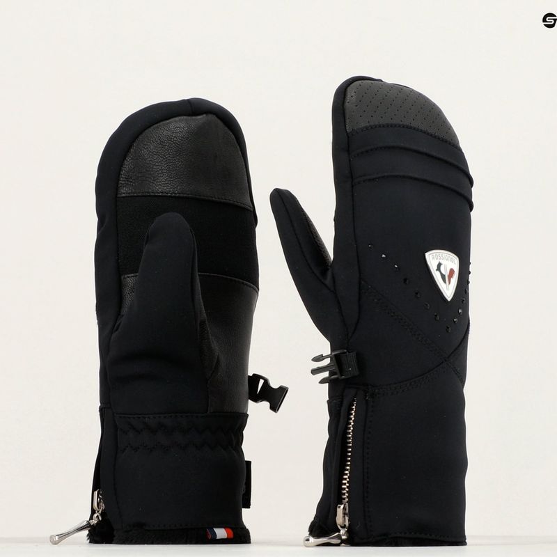Dámske lyžiarske rukavice Rossignol Absolute Impr M black 9