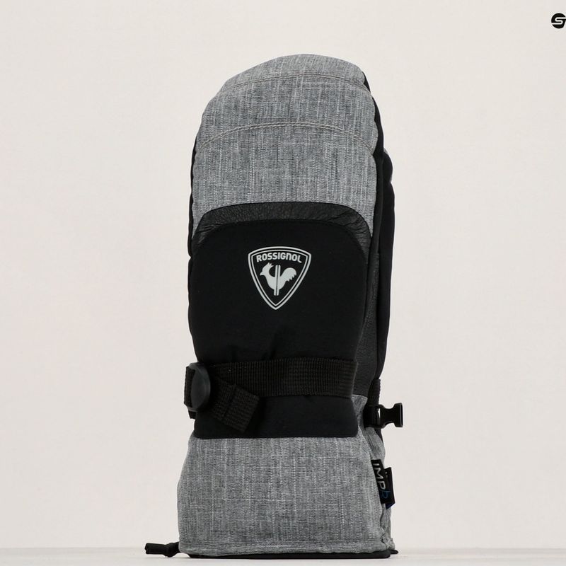 Pánske lyžiarske rukavice Rossignol Type Impr M heather grey 6