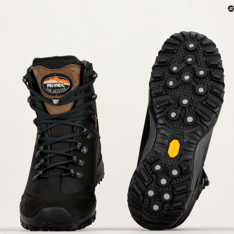 Pánske trekové topánky Meindl Gastein GTX black/dark brown 8