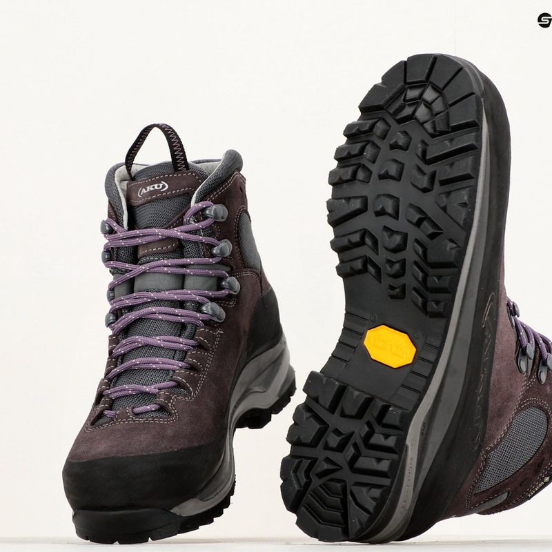AKU Superalp GTX dámske trekové topánky deep violet 10