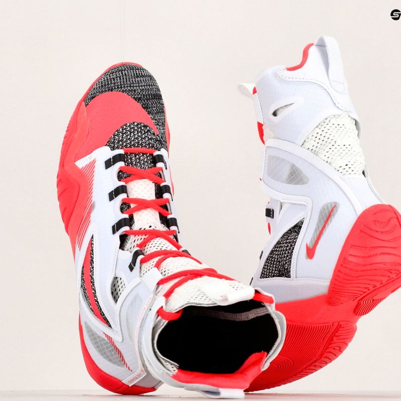 Boxerské obuv Nike Hyperko 2 white/bright crimson/black 8