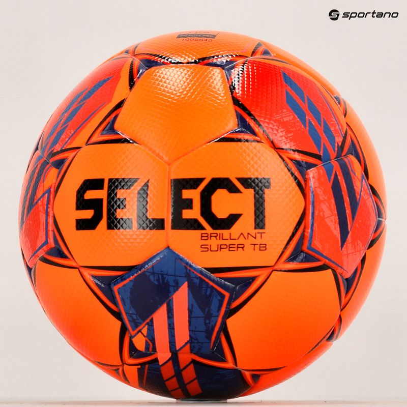 SELECT Brillant Super TB FIFA v23 orange/red 100025 veľkosť 5 futbal 5