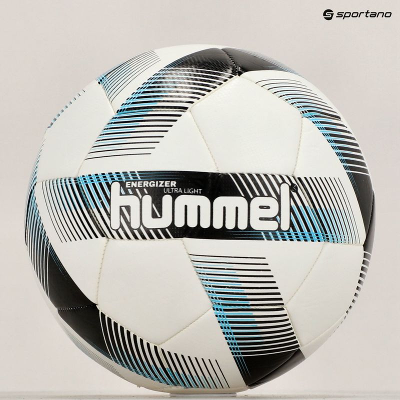 Hummel Energizer Ultra Light FB futbalová lopta biela/čierna/modrá veľkosť 5 10