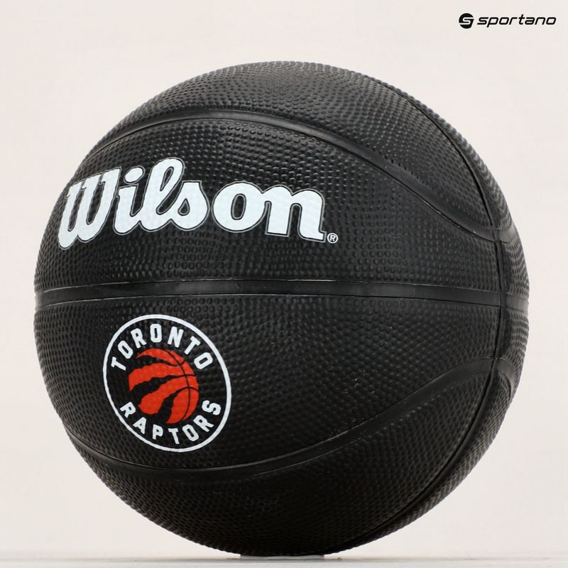 Wilson NBA Tribute Mini Toronto Raptors basketbal WZ4017608XB3 veľkosť 3 9