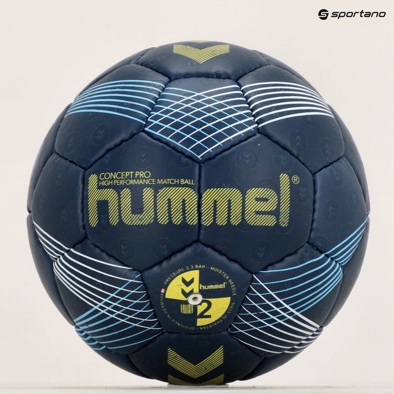 Hummel Concept Pro HB hádzaná námorná/žltá veľkosť 2 5