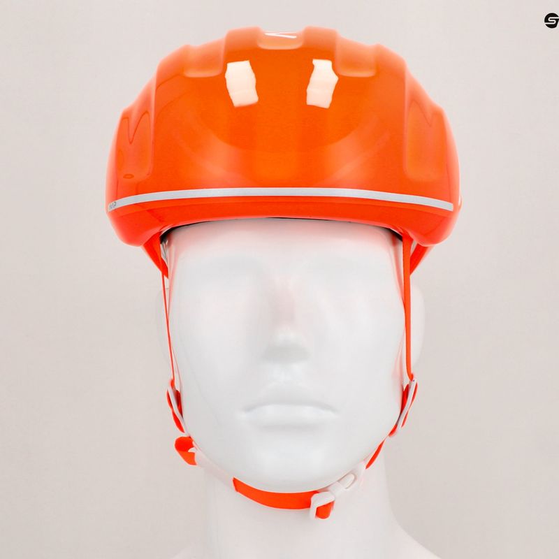 Cyklistická prilba POC Ventral Tempus MIPS fluorescenčná oranžová avip 10