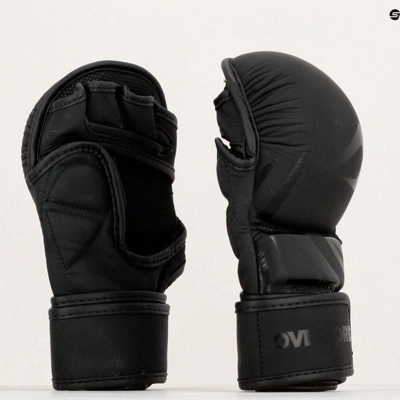 Overlord Sparring MMA grapplingové rukavice čierne 101003-BK/S 8