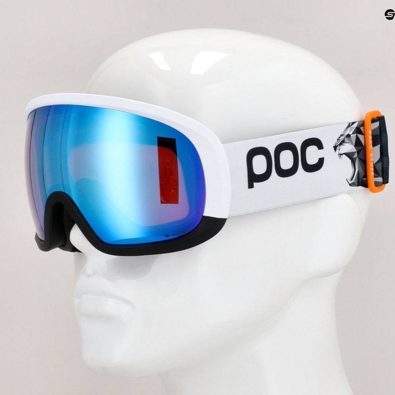 Lyžiarske okuliare POC Fovea Mid Race Marco Odermatt Ed. hydrogen white/black/partly blue 7