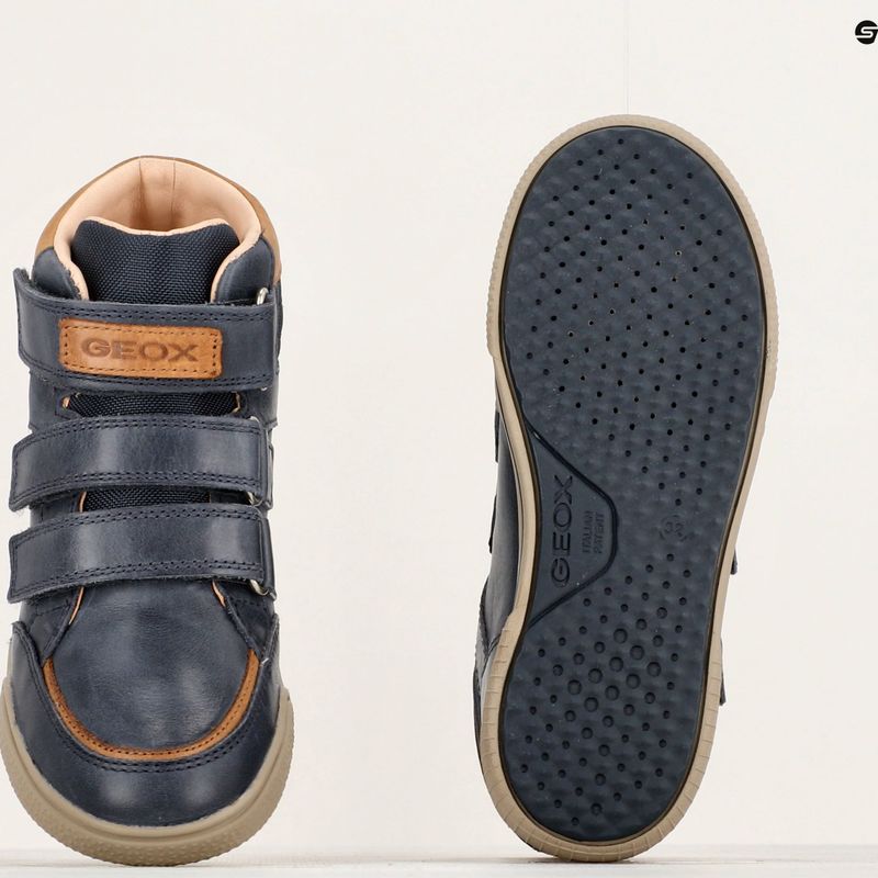 Detská obuv Geox Poseido navy/cognac 15