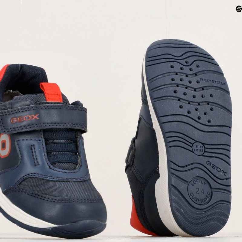 Detské topánky Geox Rishon navy/red 15
