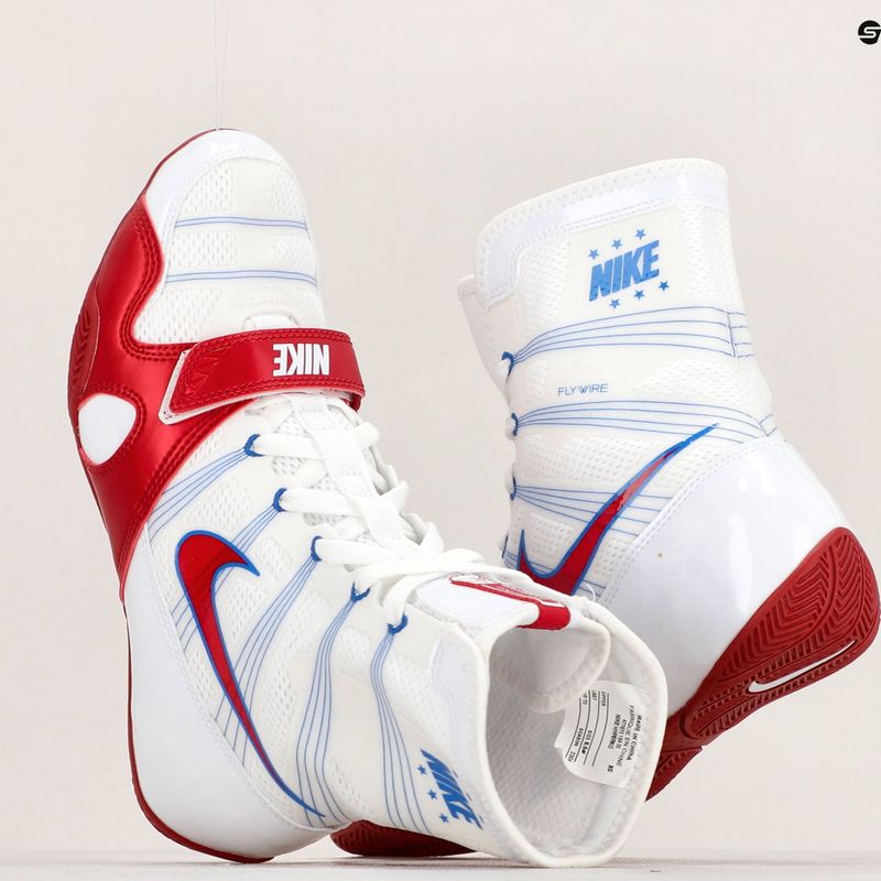 Boxerské topánky Nike Hyperko MP white/varsity red 8