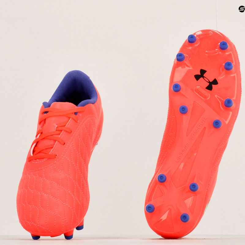 Detské kopačky Under Armour Magnetico Select JR 3.0 FG beta/black/green screen 8