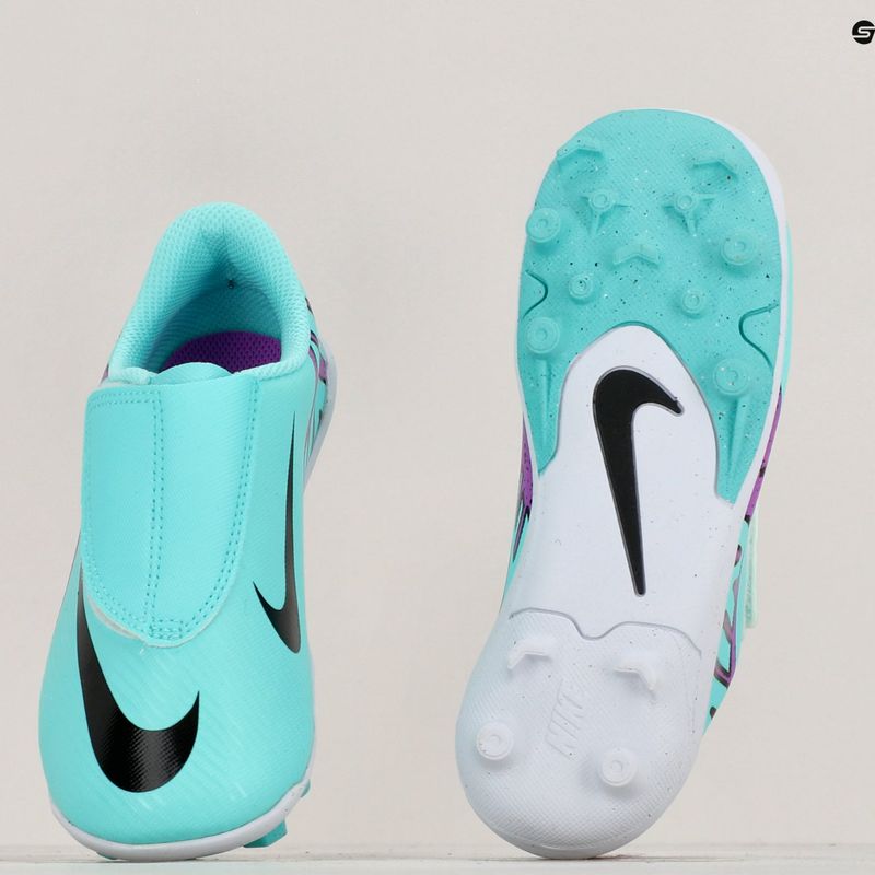 Detské kopačky Nike JR Mercurial Vapor 15 Club MG hyper turquoise/black/ white/fuchsia dream 8