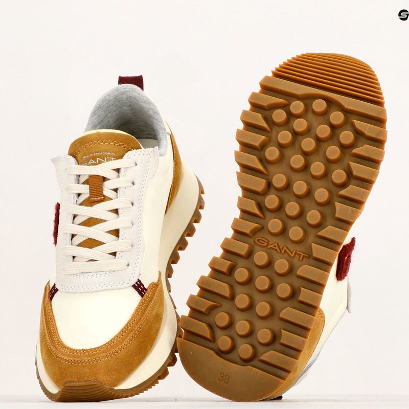 Dámske topánky GANT Caffay cream/cognac 15