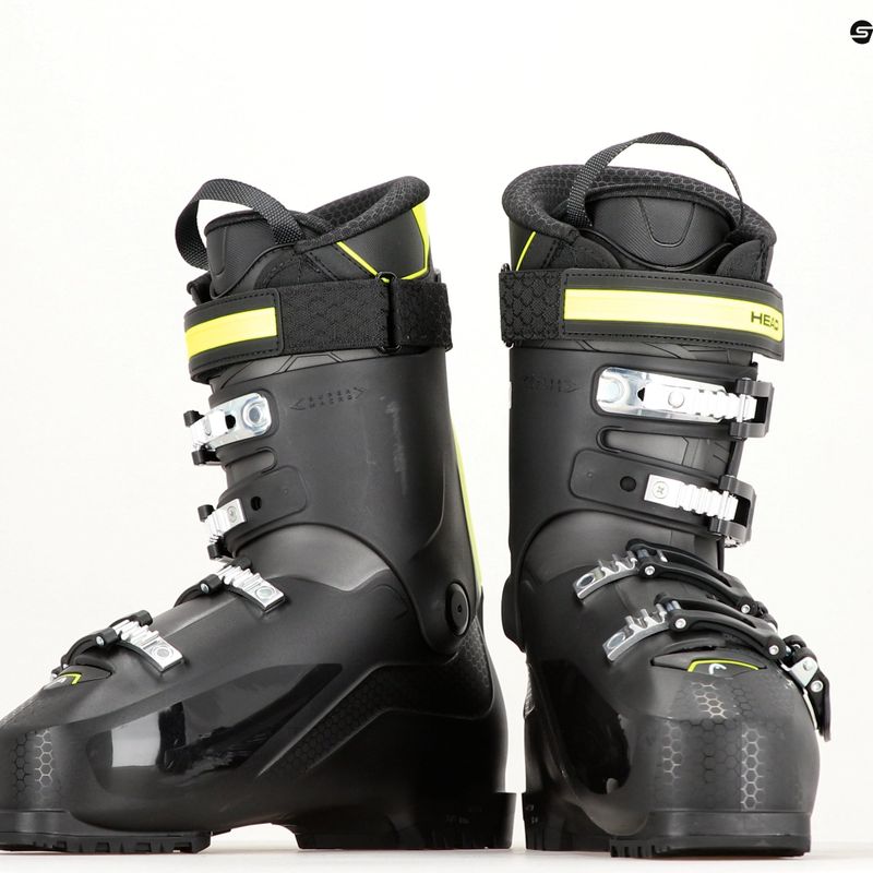 Lyžiarske topánky HEAD Edge Lyt 80 HV black/yellow 9