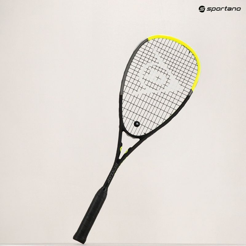 Dunlop Blackstorm Graphite 135 sq. squashová raketa čierna 773407US 9