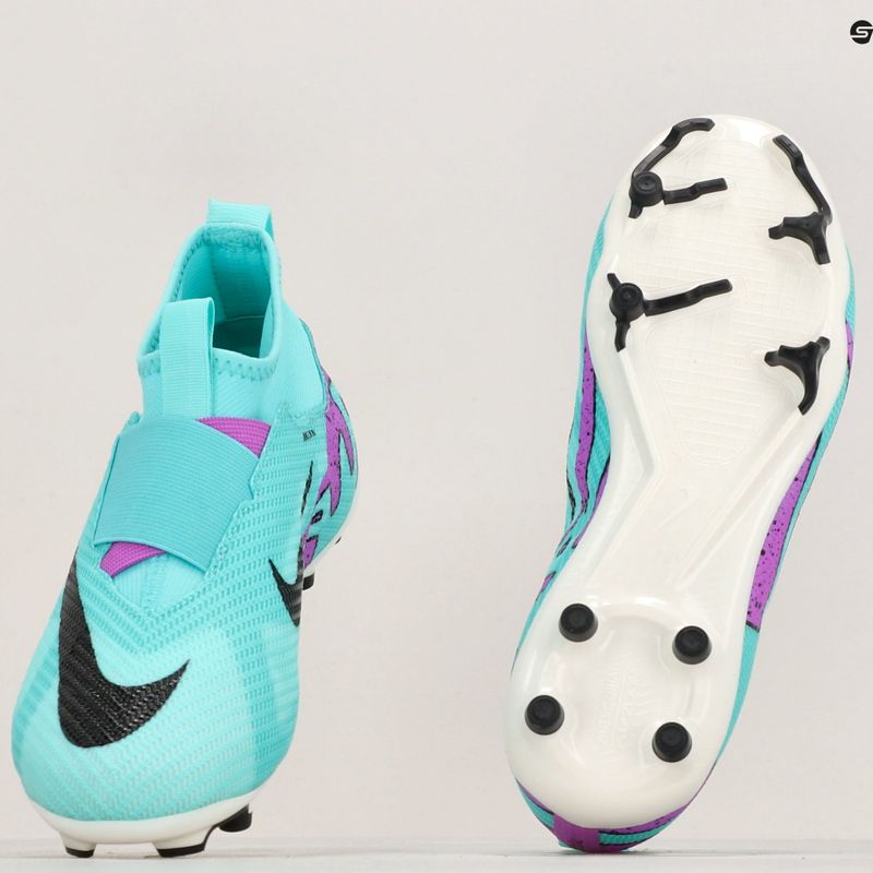 Detské kopačky Nike Jr Mercurial Superfly 9 Pro FG hyper turquoise/black/ white/fuchsia dream 8