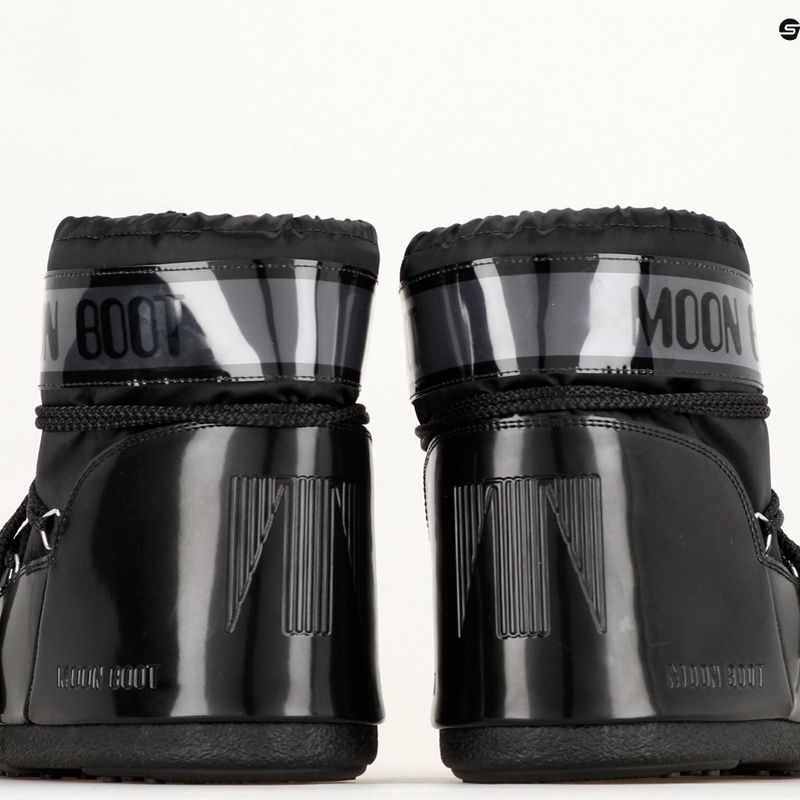 Dámske snehové topánky Moon Boot Icon Low Glance black 9