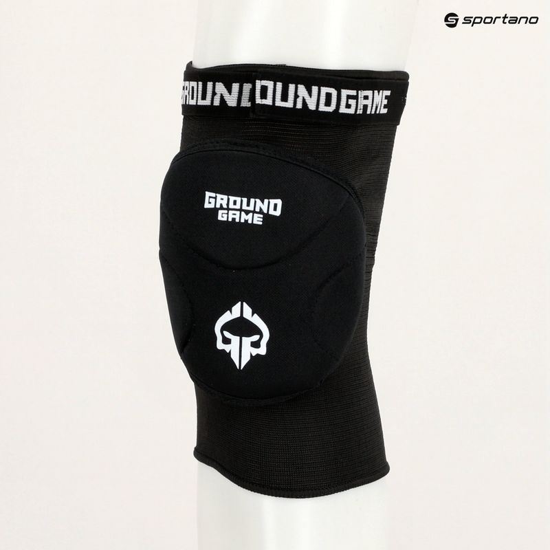 Chrániče kolien GroundGame BJJ čierne BJJKNEEPADS 5