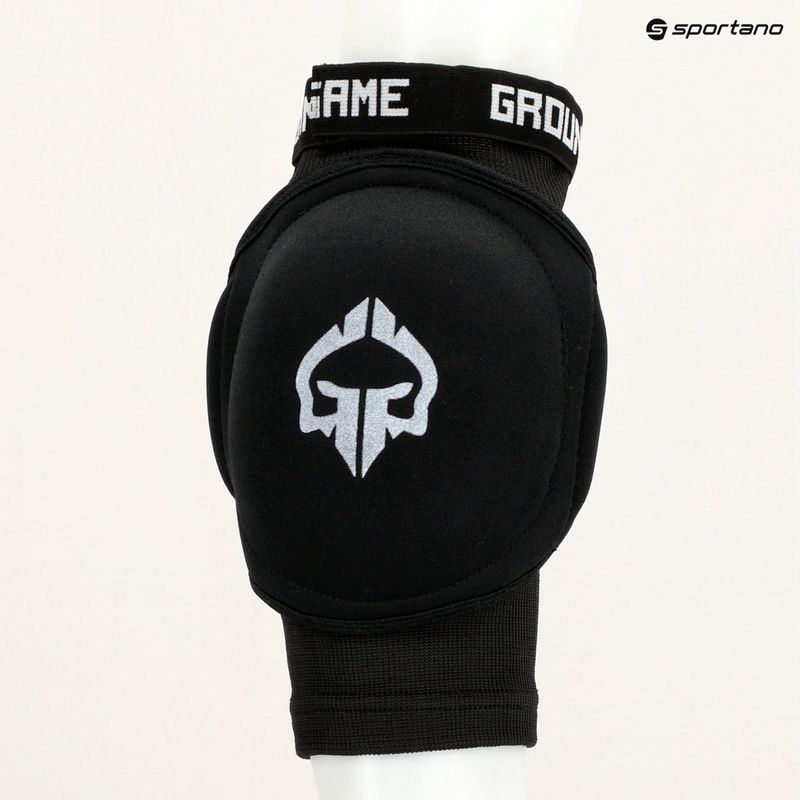 Chrániče lakťov Ground Game "Knockout Game" čierne ELPA 6