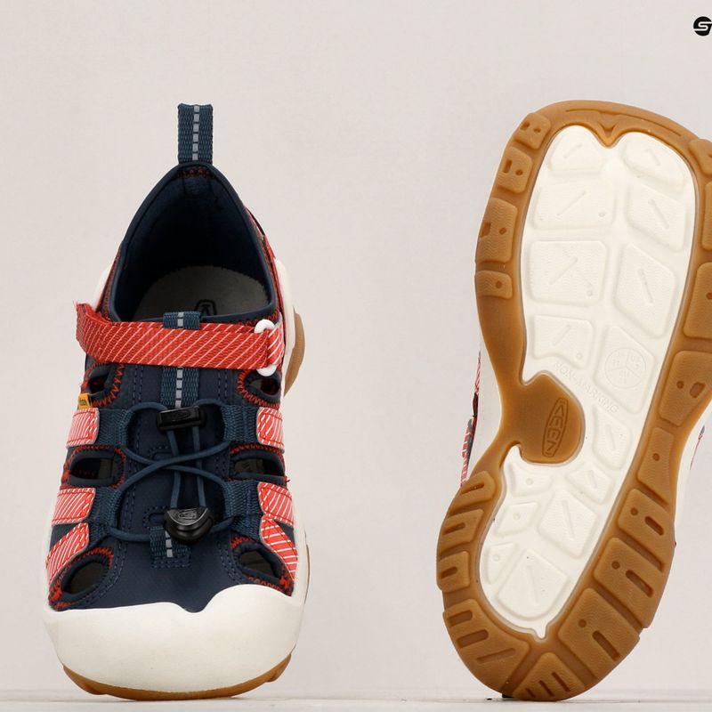 Detské trekingové sandále KEEN Knotch Creek navy/pruhy 14