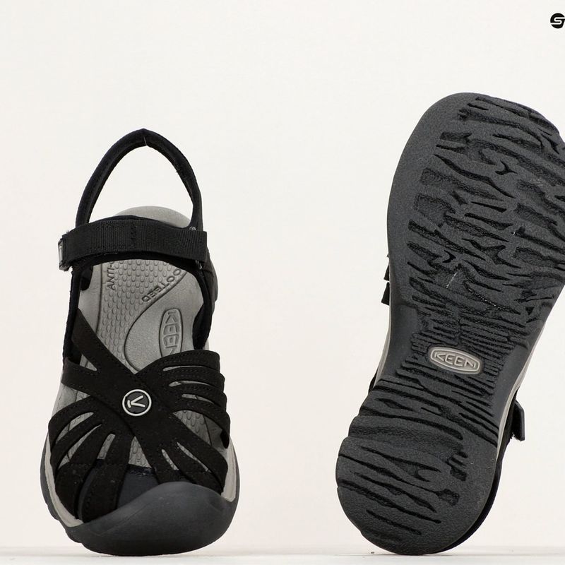 Dámske sandále KEEN Rose black/neutral grey 15