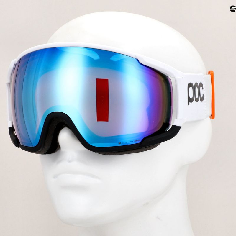 Lyžiarske okuliare POC Zonula Race hydrogen white/black/partly blue 6